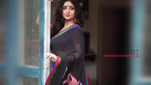 Rupsa In Black Transparent Saree | Red Heart Entertainment | Full HD 2018