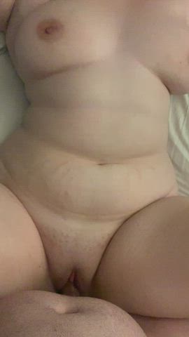 Creampied at 9 weeks pregnant i love being full of hot cum😈