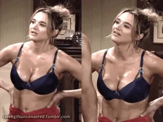 Hunter King has very fuckable tits