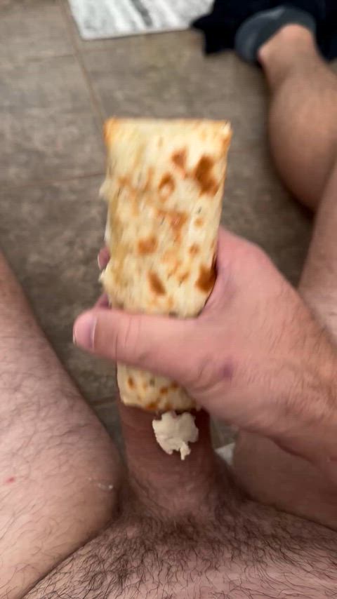 Hot pocket was hot