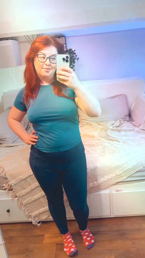 tits cute redhead british sexy perky see through clothing sheer clothes pokies english