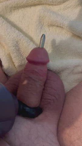 Read a Redditor's post earlier about using a massage gun on the base of his cock.