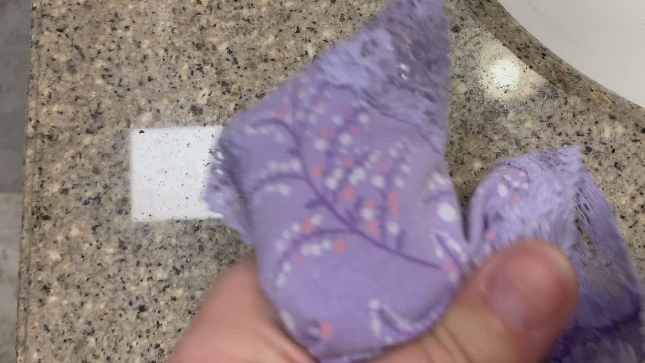 cumshot jerk off panties clip