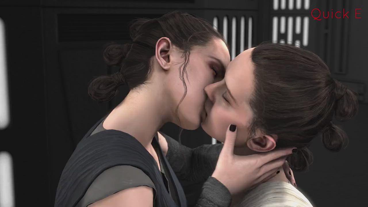 Animation French Kissing Kiss Kissing Lesbian Twins Yuri clip