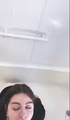 bathtub piss pissing clip