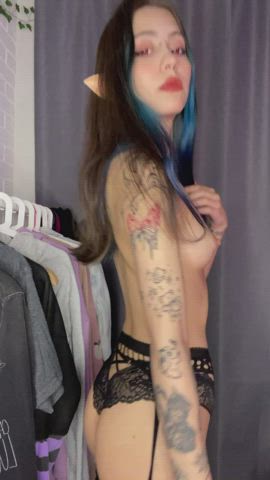 cute tattoo teen clip