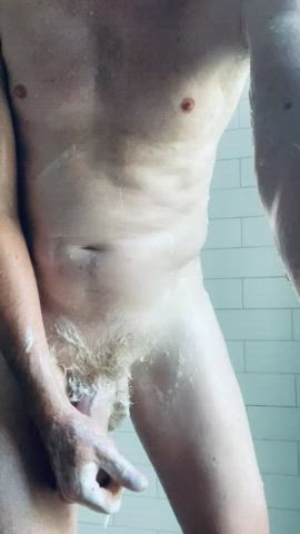 male masturbation shower solo clip