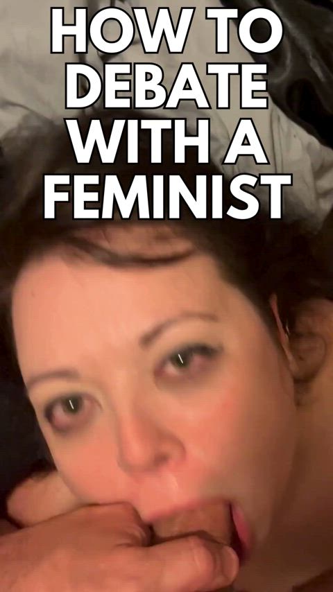 broken feminist slut started an argument and ended up here