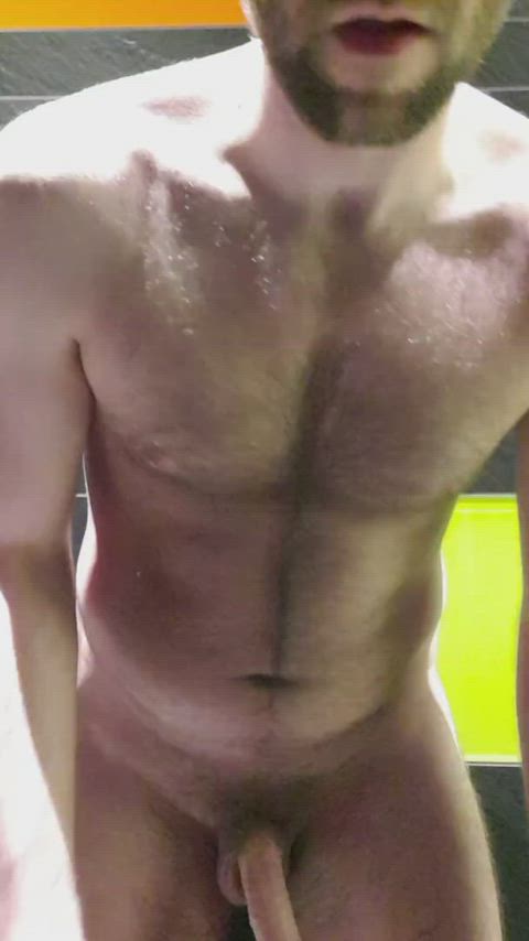 Gay Cumshot Gym Porn GIF by otterplot