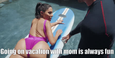 caption lela star mom son swimsuit taboo clip