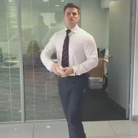 accidental ass gay office clip