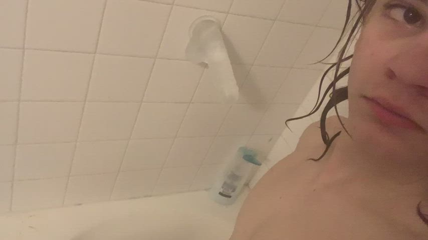 blowjob dildo femboy shower trans clip