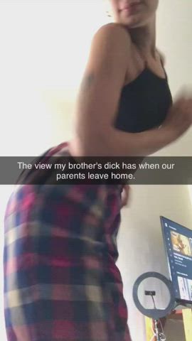 ass pov sister step-sister fauxcest clip