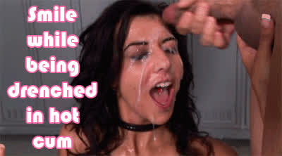 Brunette Caption Facial clip