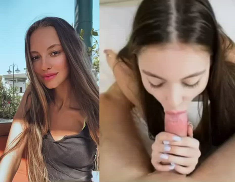 Casual pictures and and bj video collage