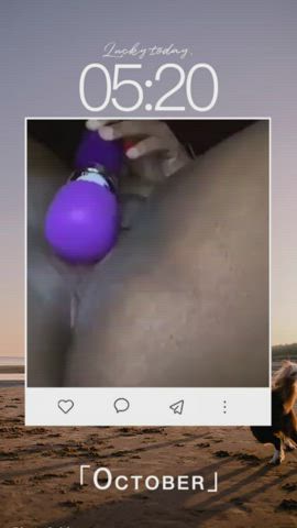 masturbating toys wet pussy clip