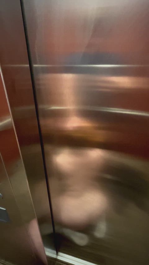 You asked for it! Video from our elevator blowjob 😈