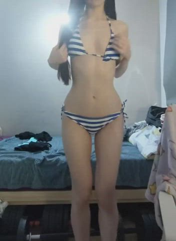 Bikini Brunette Petite clip