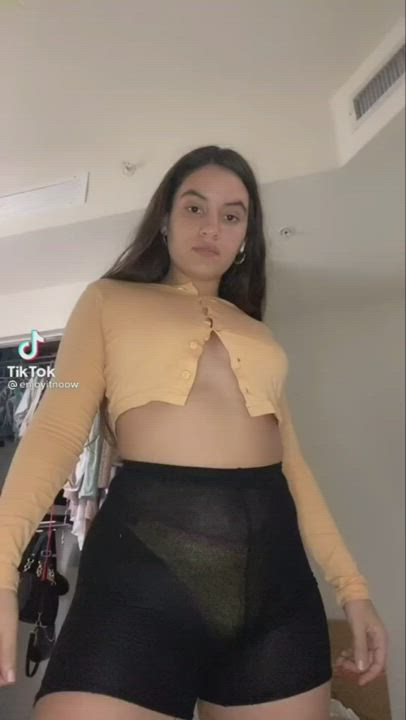 Amateur Ass Homemade Latina See Through Clothing Teen Thong TikTok clip