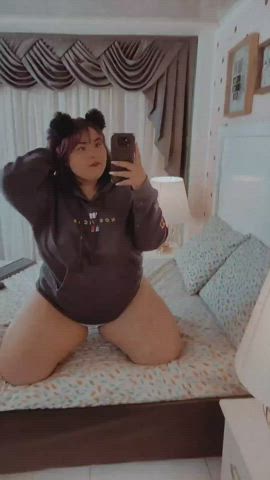 bbw chubby cosplay curvy cute clip