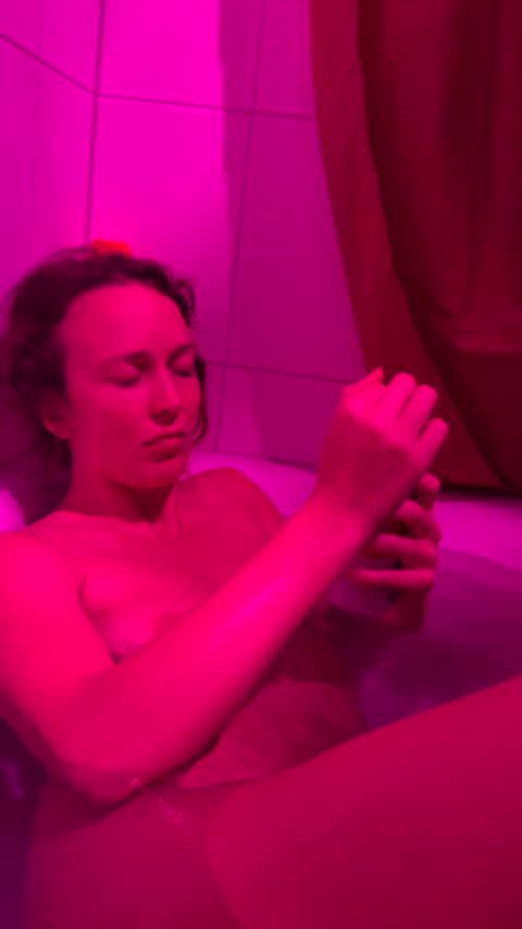 amateur bath bathroom bathtub boobs naked nipples toilet underwater watersports at-work