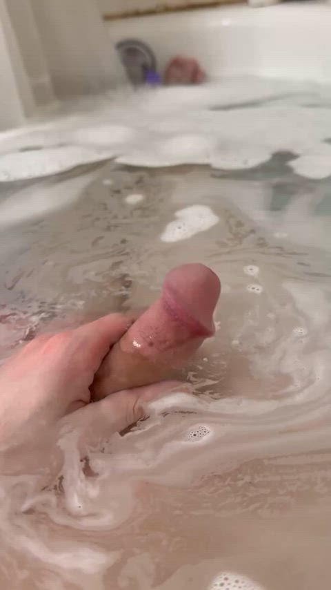 bath cut cock for women jerk off male masturbation masturbating nsfw shaved soapy