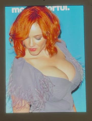 big tits christina hendricks tribute clip