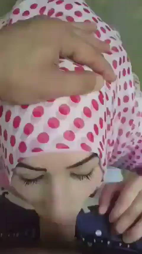 amateur blowjob hijab homemade persian clip