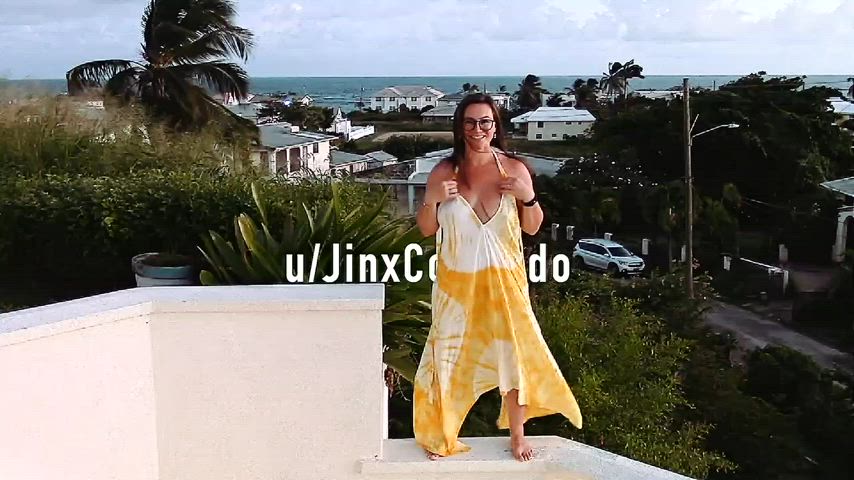 Good morning Barbados! Look at my tits