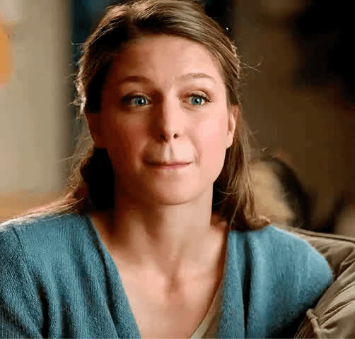 When you tell Melissa Benoist how good she is a blowjobs…