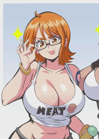 I’m thankful for (Nami and Robin) and their huge titties