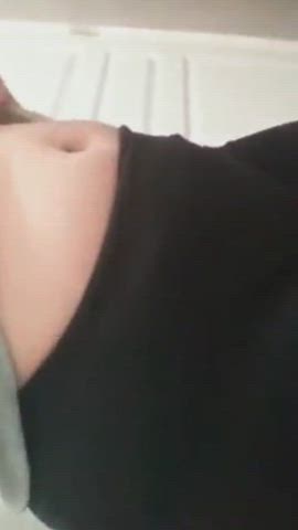 Amateur Big Tits Girlfriend Homemade Natural Tits Nipples Selfie Teen Tits clip