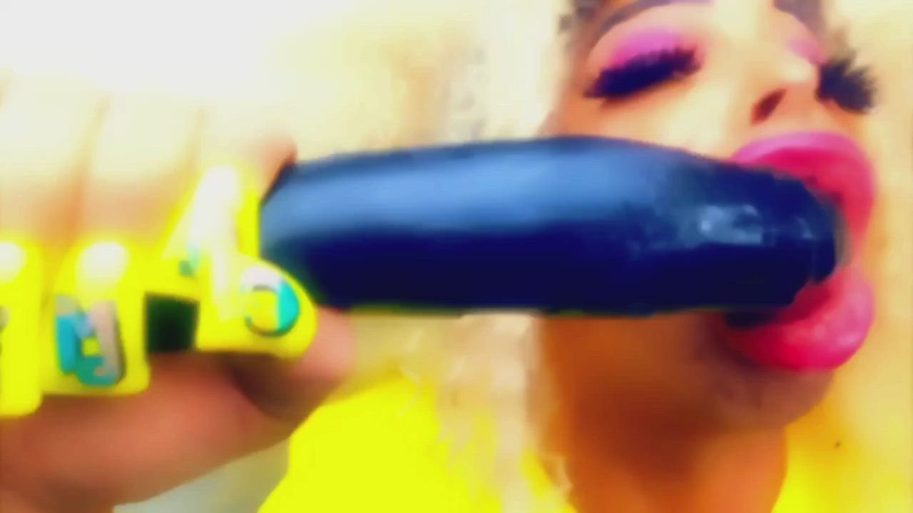 BBC Deepthroat Forced Gagging Nails Sissy Throat Trainer clip