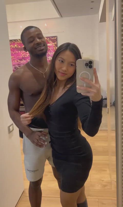 asian blacked cute petite clip