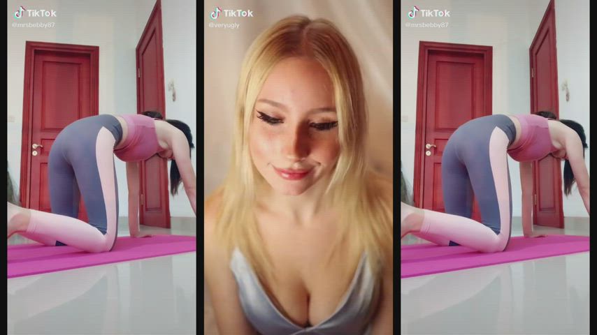 BBC Big Dick Blowjob Dancing PMV Split Screen Porn TikTok Tongue Fetish clip