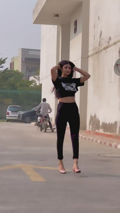 Indian Leggings Tight clip