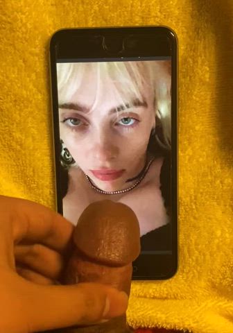 big tits billie eilish blonde clip