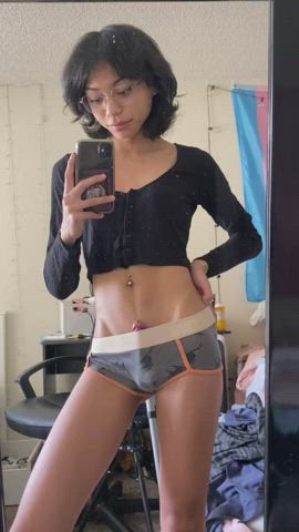 Asian Girl Dick T-Girl Trans Trans Woman Porn GIF by femmixo