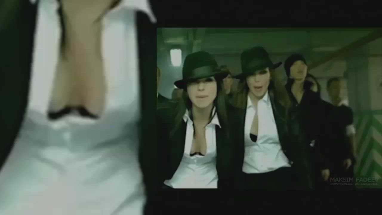 Elena Trmnikova Downblouse 6.1 From "Song Number 1" Music Video.