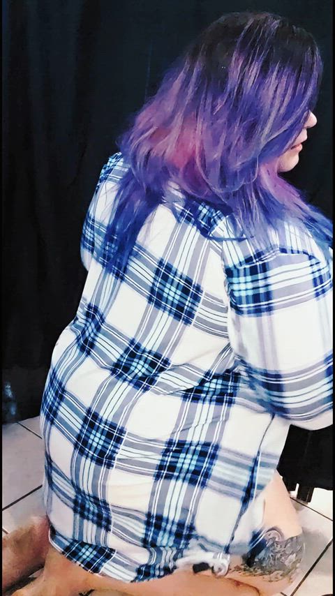 bbw cute round butt clip