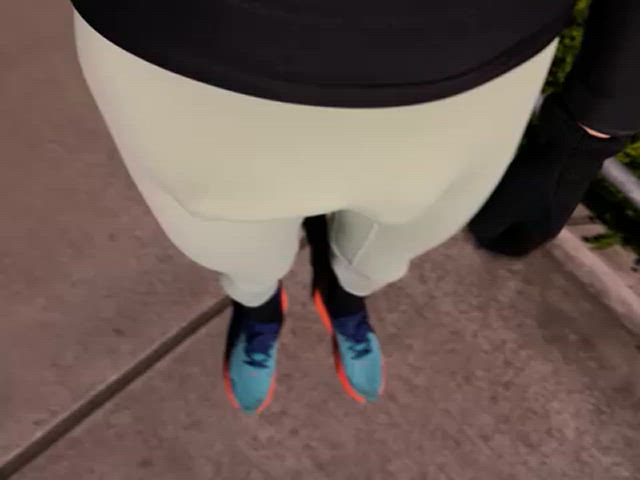 cockflash leggings outdoor workout clip