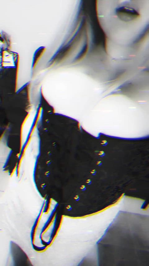 corset slut cumslut clip