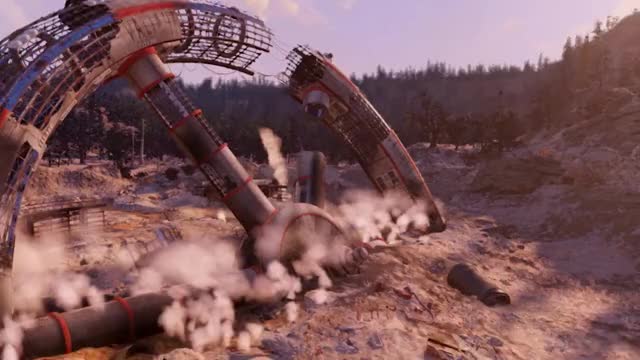 Fallout 76 - Official E3 2019 Wastelanders Gameplay Trailer. Crashed Space Station