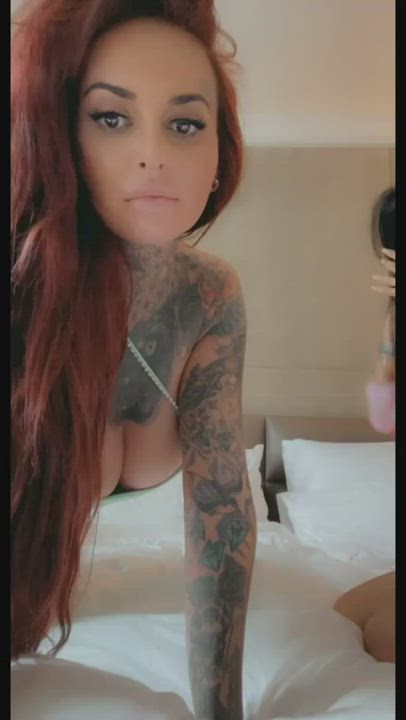 OnlyFans Pussy Rubbing Tattoo clip