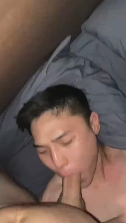 Asian Big Dick Sucking Twink clip