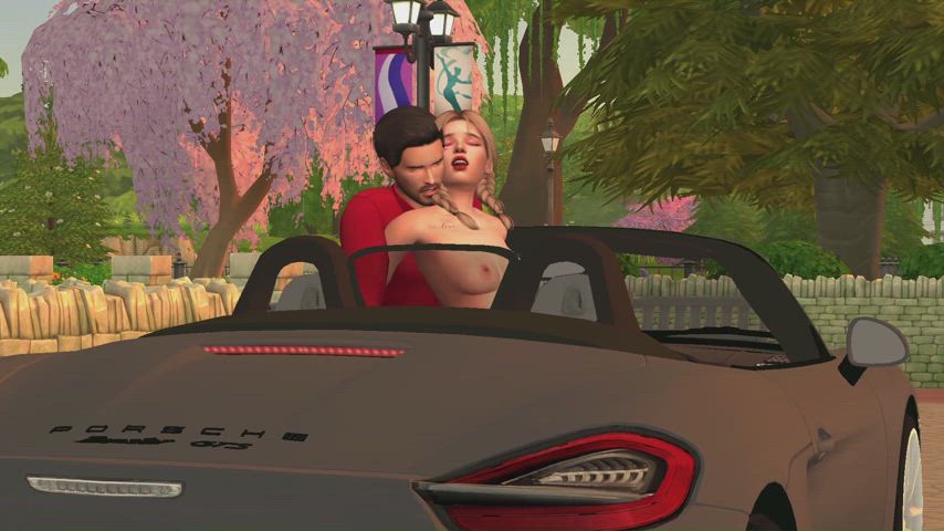 animation car sex prostitute spooning wet wet and messy clip