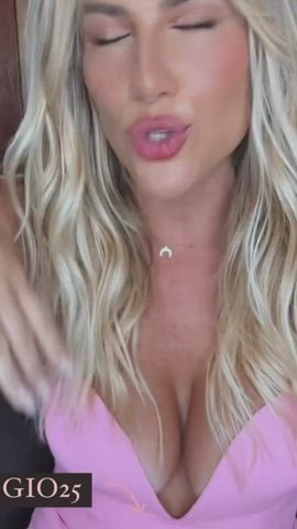 big tits blonde brazilian celebrity cleavage milf clip