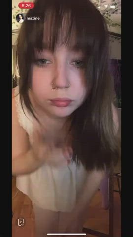 flashing nipple nipslip tiktok tits clip