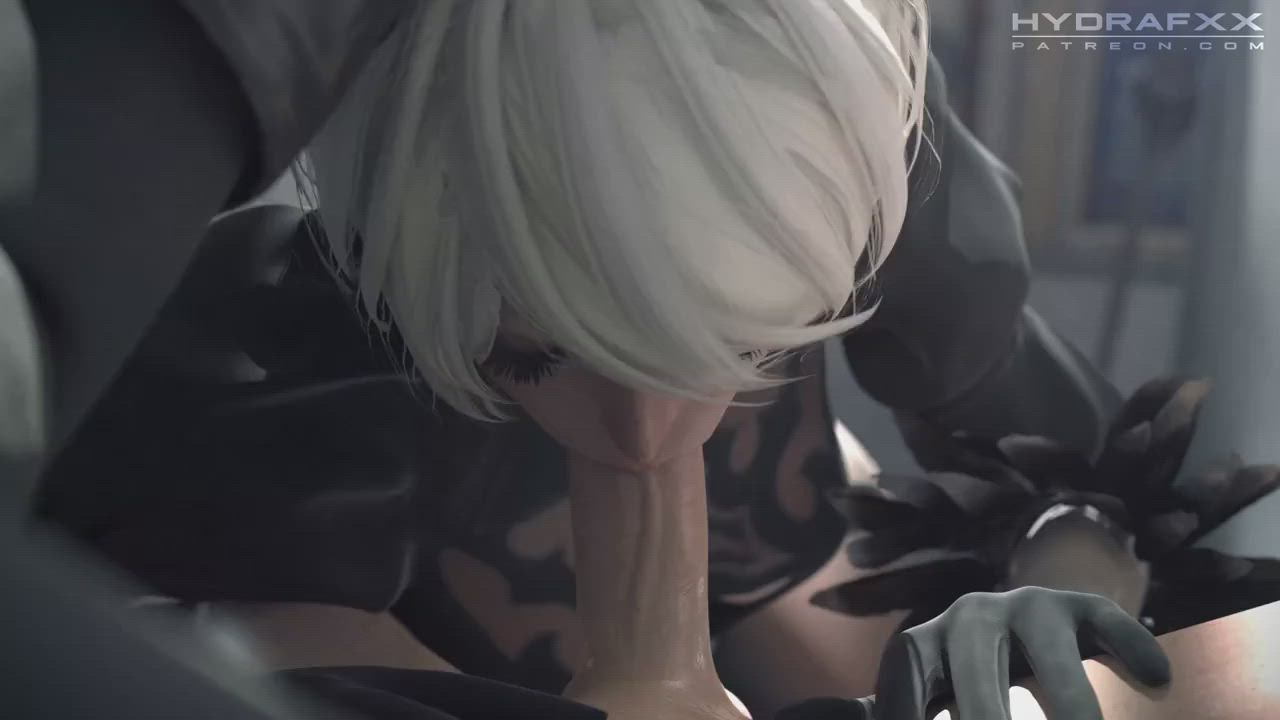 2B gets a helping hand :3c (sound on the link!)