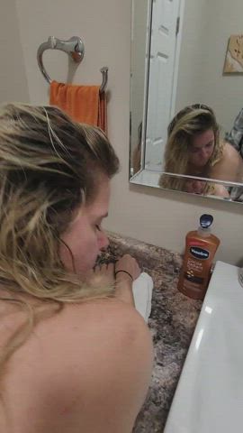amwf amateur bathroom cougar homemade milf shower fauxcest clip